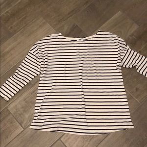 Old Navy Maternity stripe tee shirt; Size M